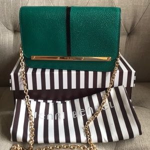 Henri Bendel Green Crossbody Bag